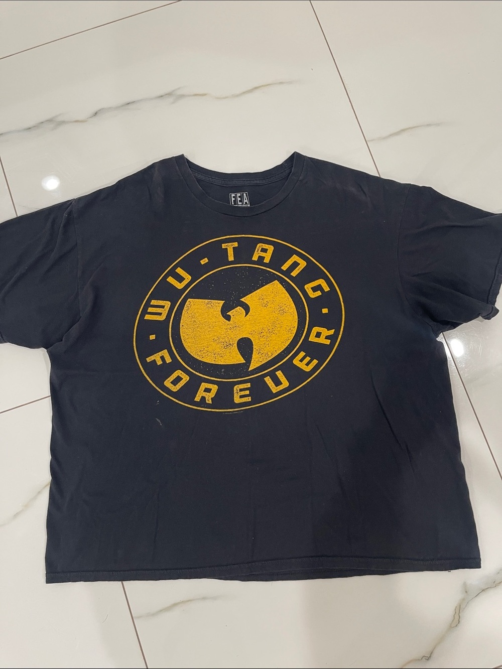Wu-Tang Forever Graphic Short Sleeve Tee - Black/Yellow